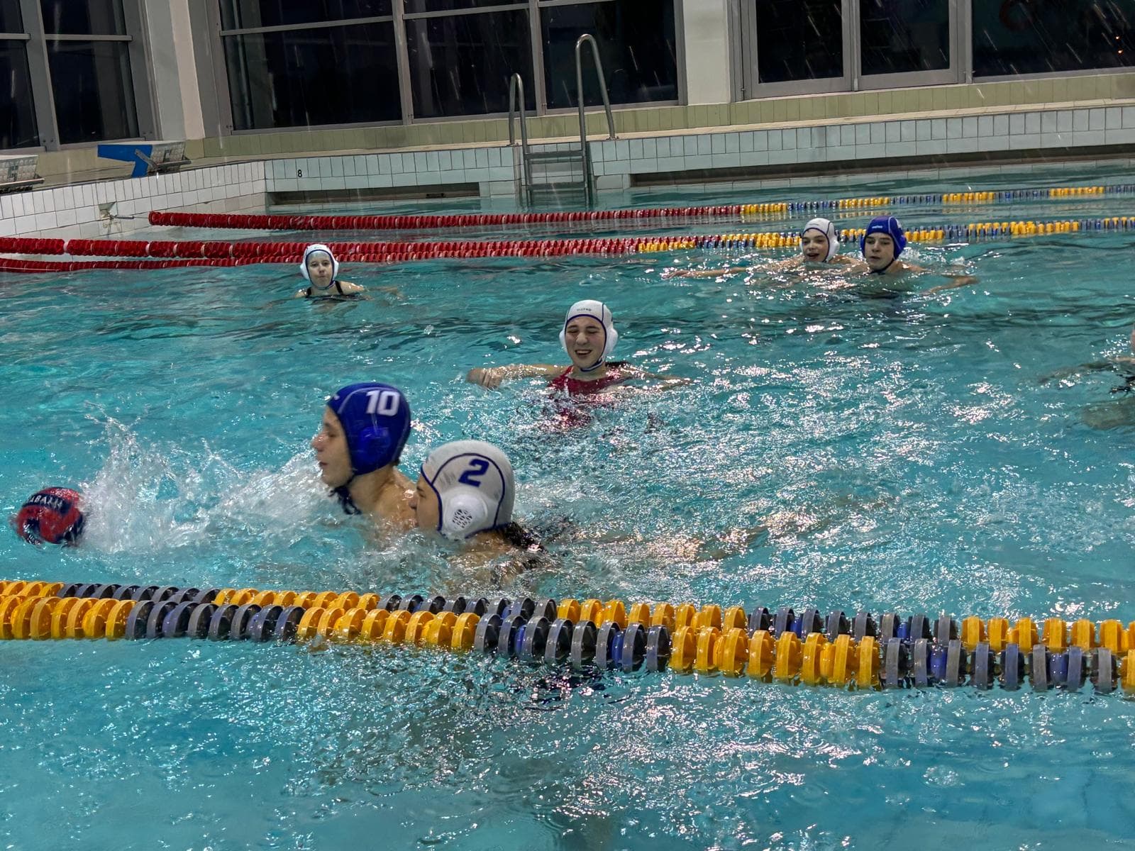 Kolejne podejście splashball