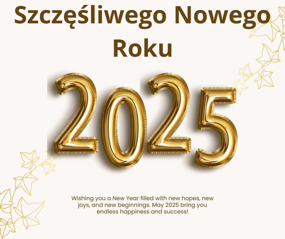 Wesołych Swiąt i Szczęśliwego 2025 roku