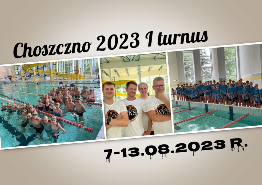 Choszczno I turnus – obóz pływacki.